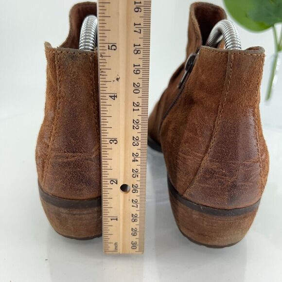 Born Women's Falco Boot Size 8.5 Tabacco Brown Suede Distressed Boho Bootie - Picture 8 of 16